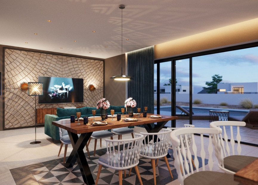 Nieuwbouw woningen - 3. Halfvrijstaand huis - Las Colinas Golf and Country Club - Costa Blanca Zuid