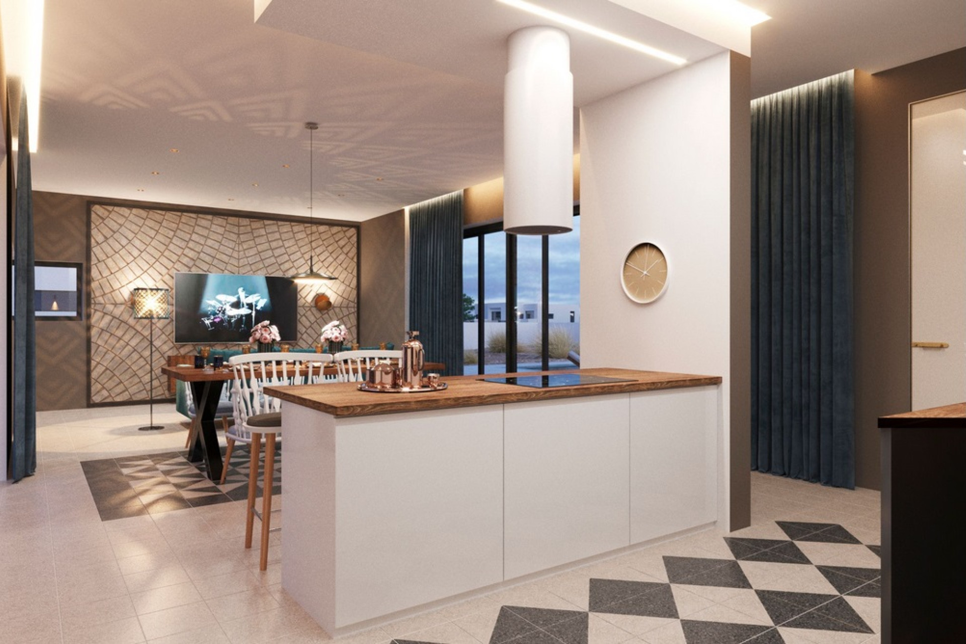 Nieuwbouw woningen - 3. Halfvrijstaand huis - Las Colinas Golf and Country Club - Costa Blanca Zuid