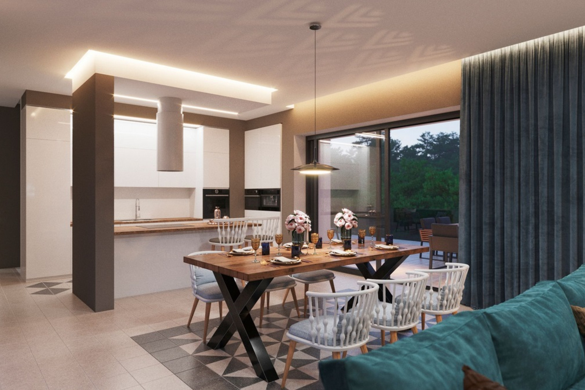 Nieuwbouw woningen - 3. Halfvrijstaand huis - Las Colinas Golf and Country Club - Costa Blanca Zuid