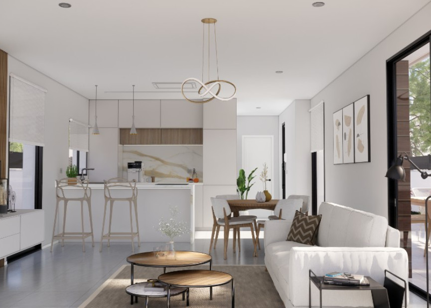 Nieuwbouw woningen - 3. Halfvrijstaand huis - Lo Romero - Costa Blanca Zuid