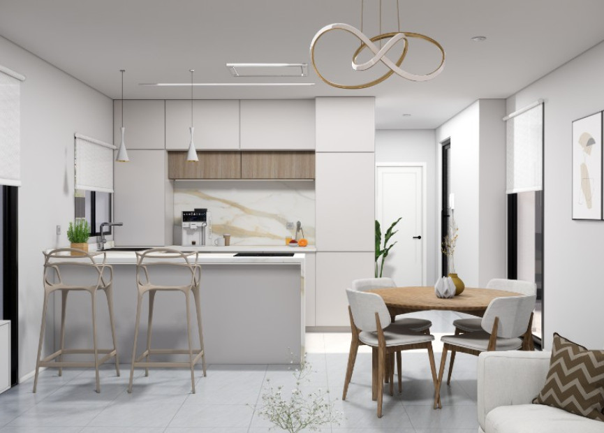 Nieuwbouw woningen - 3. Halfvrijstaand huis - Lo Romero - Costa Blanca Zuid