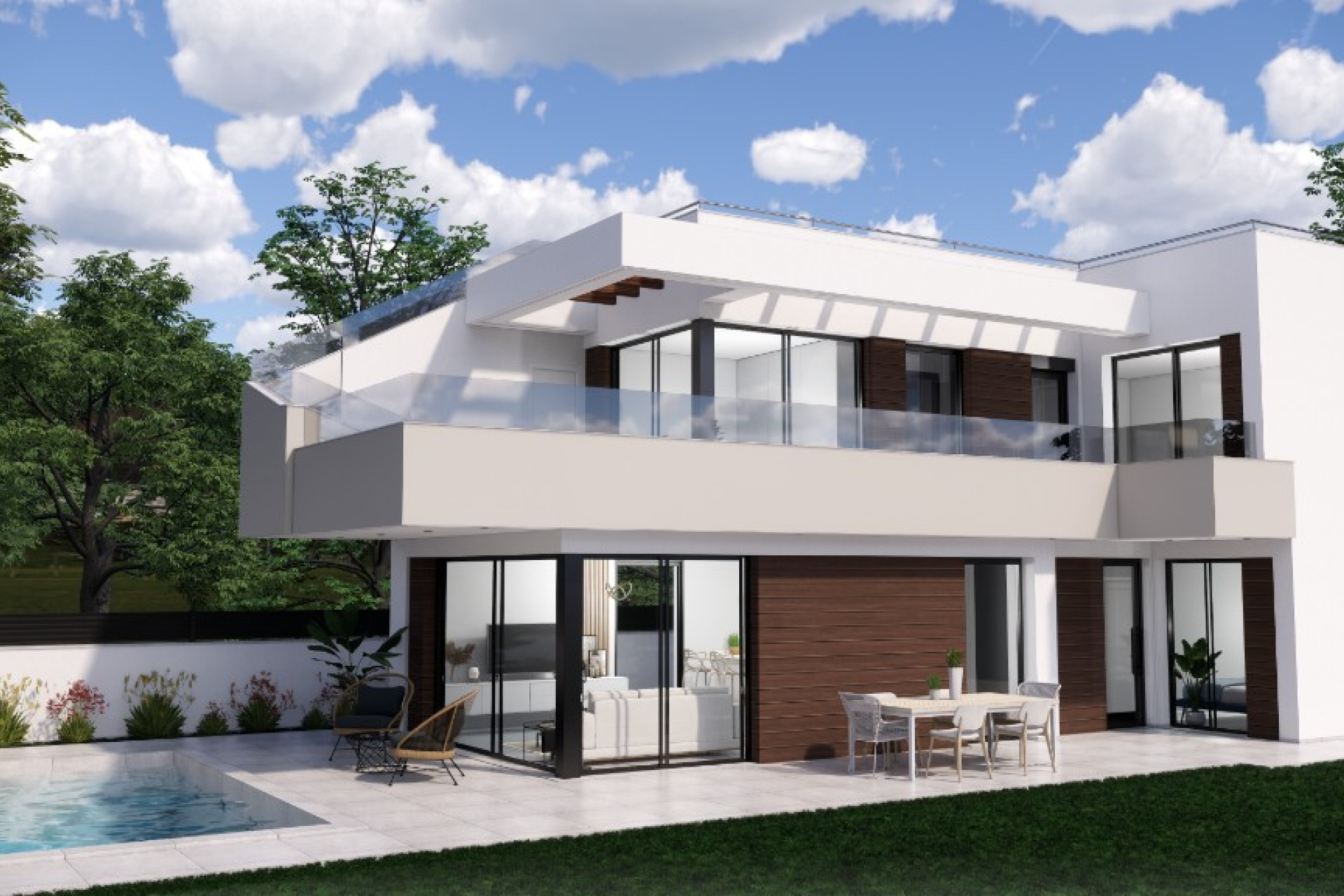 Nieuwbouw woningen - 3. Halfvrijstaand huis - Lo Romero - Costa Blanca Zuid