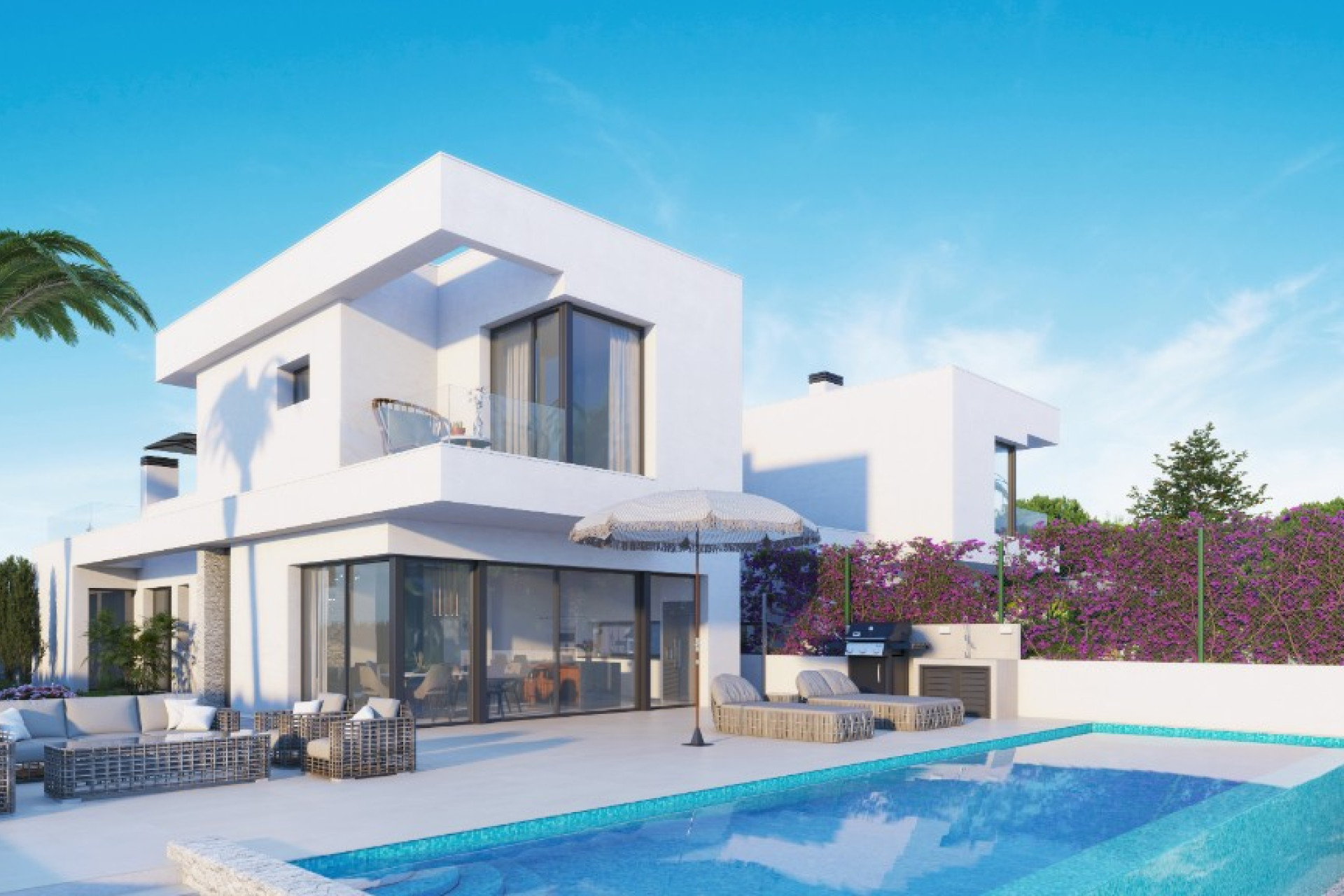 Nieuwbouw woningen - 3. Halfvrijstaand huis - Lomas de Don Juan - Costa Blanca Zuid