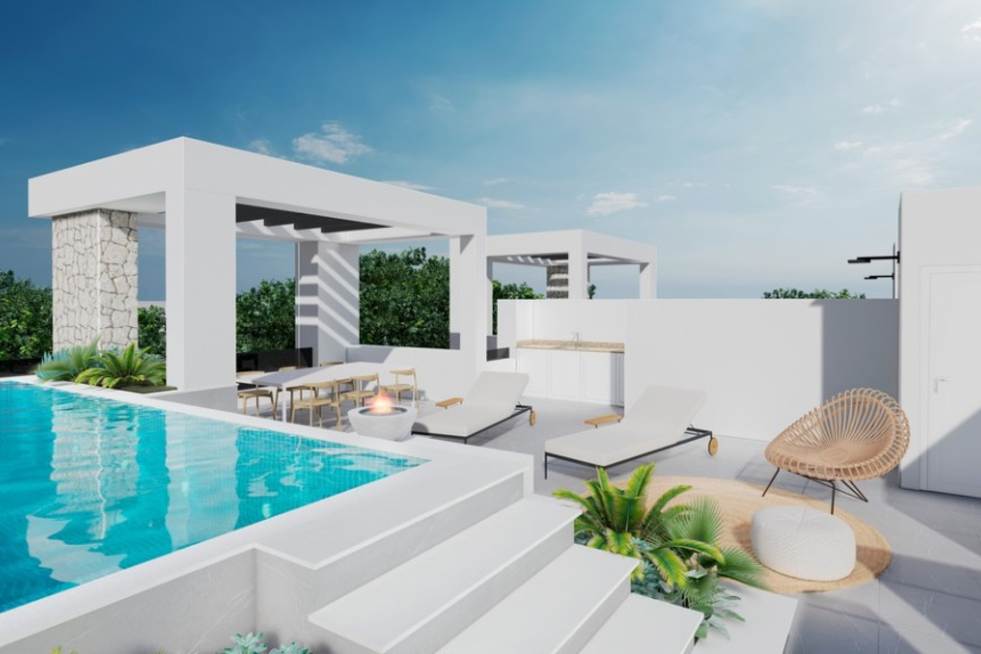 Nieuwbouw woningen - 3. Halfvrijstaand huis - Los Alcazares - Costa Calida