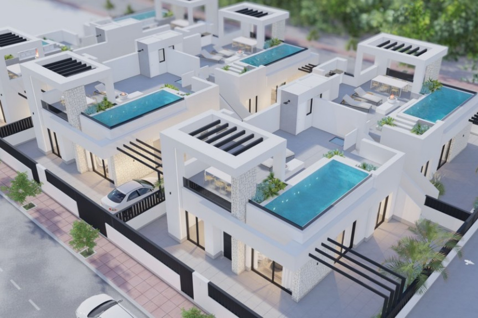 Nieuwbouw woningen - 3. Halfvrijstaand huis - Los Alcazares - Costa Calida
