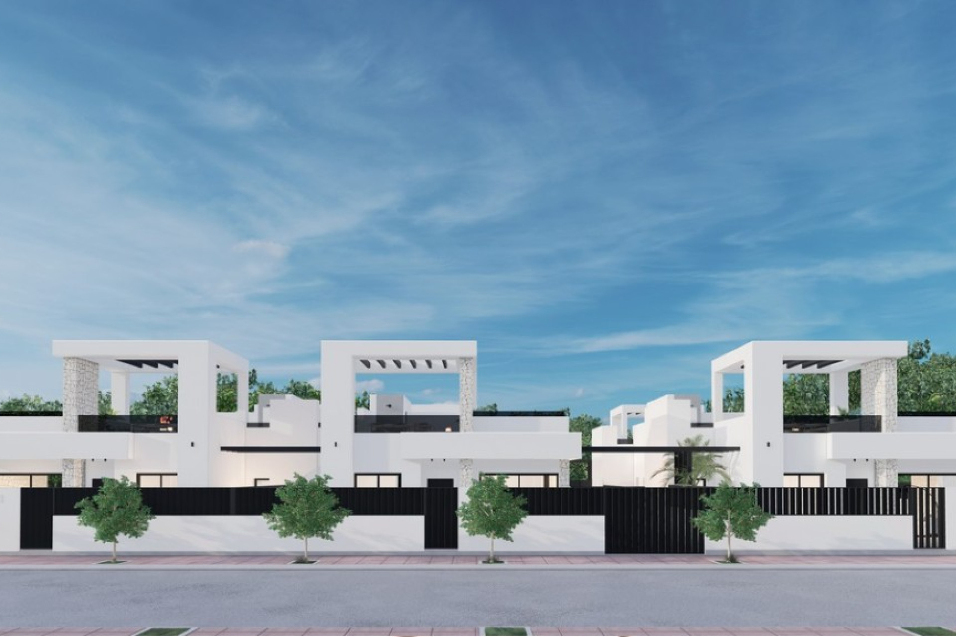 Nieuwbouw woningen - 3. Halfvrijstaand huis - Los Alcazares - Costa Calida
