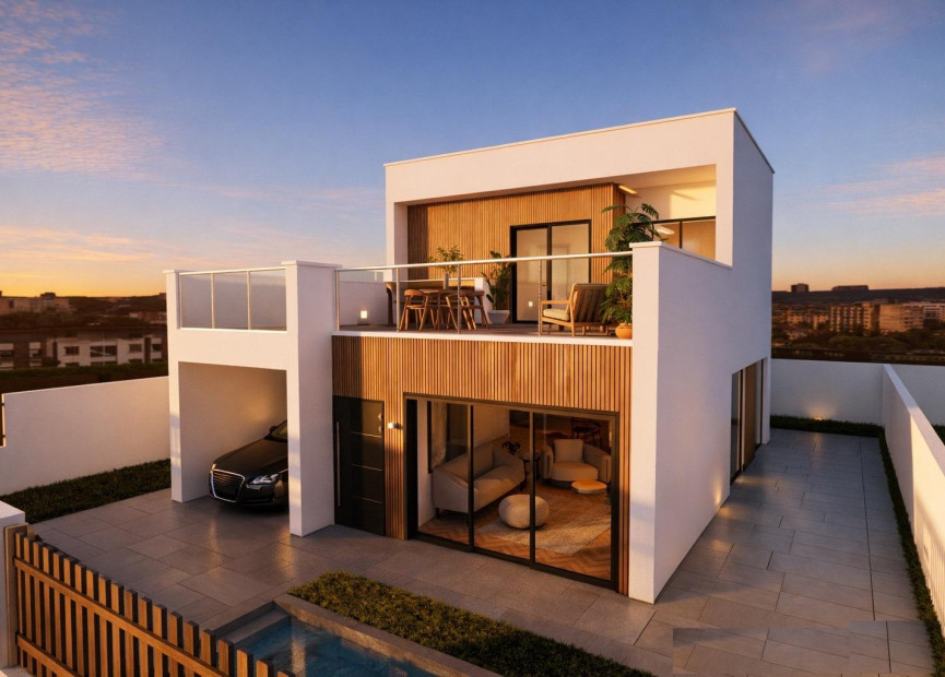 Nieuwbouw woningen - 3. Halfvrijstaand huis - Los Alcazares - Costa Calida