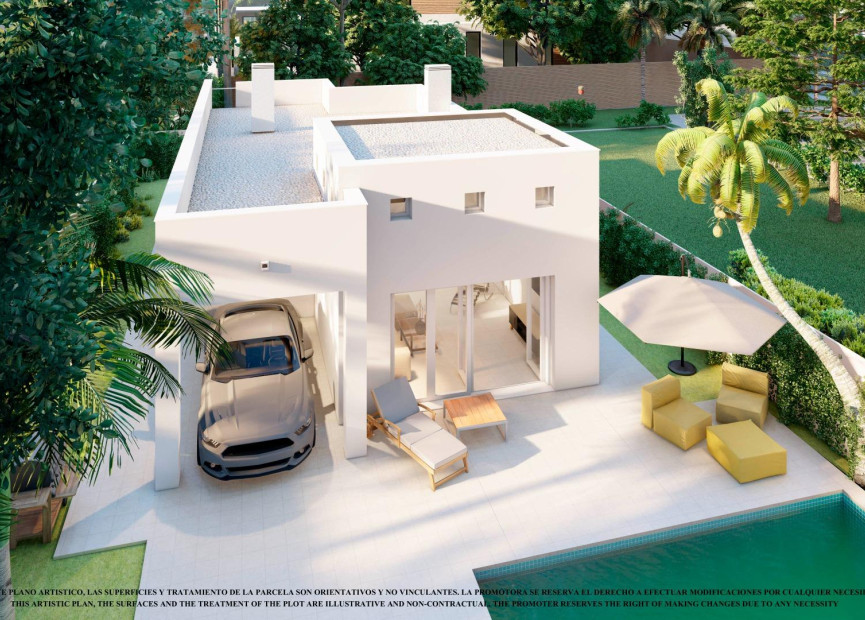 Nieuwbouw woningen - 3. Halfvrijstaand huis - Los Alcazares - Costa Calida