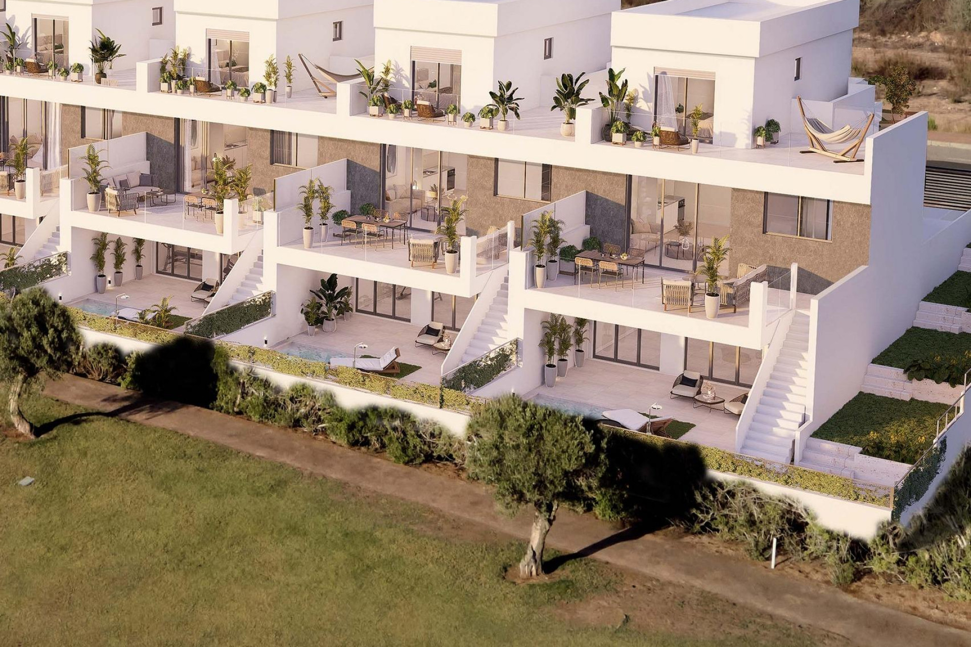 Nieuwbouw woningen - 3. Halfvrijstaand huis - Los Alcazares - Costa Calida