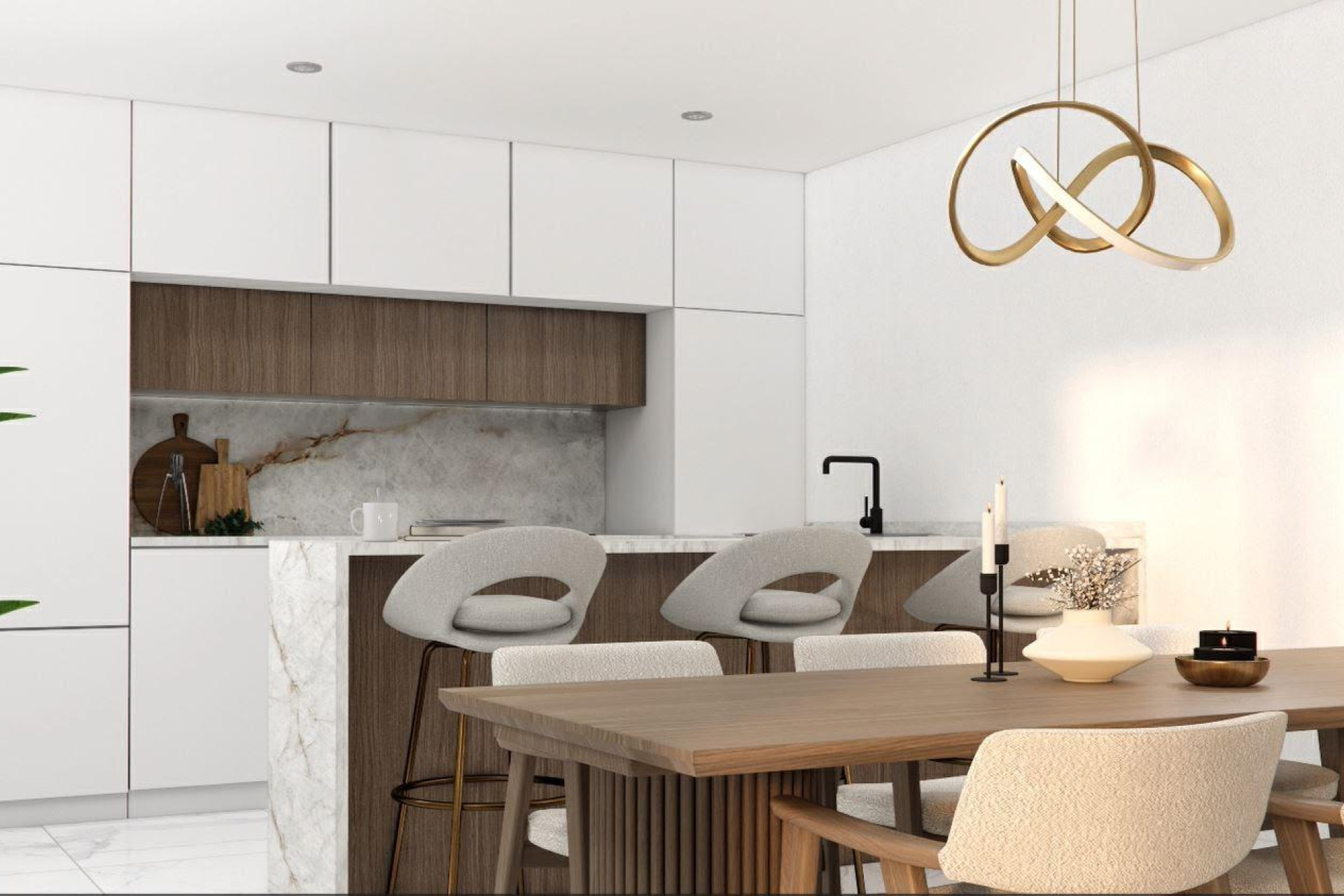 Nieuwbouw woningen - 3. Halfvrijstaand huis - Los Montesinos - Costa Blanca Zuid