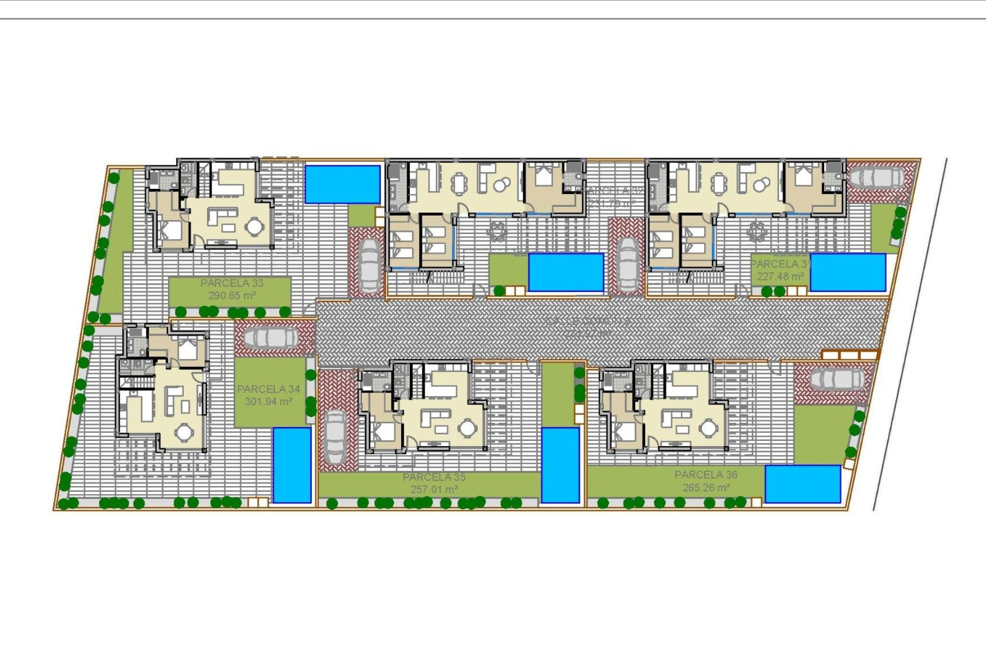 Nieuwbouw woningen - 3. Halfvrijstaand huis - Los Montesinos - Costa Blanca Zuid
