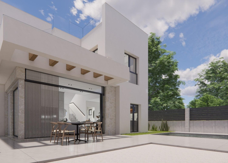 Nieuwbouw woningen - 3. Halfvrijstaand huis - Los Montesinos - Costa Blanca Zuid