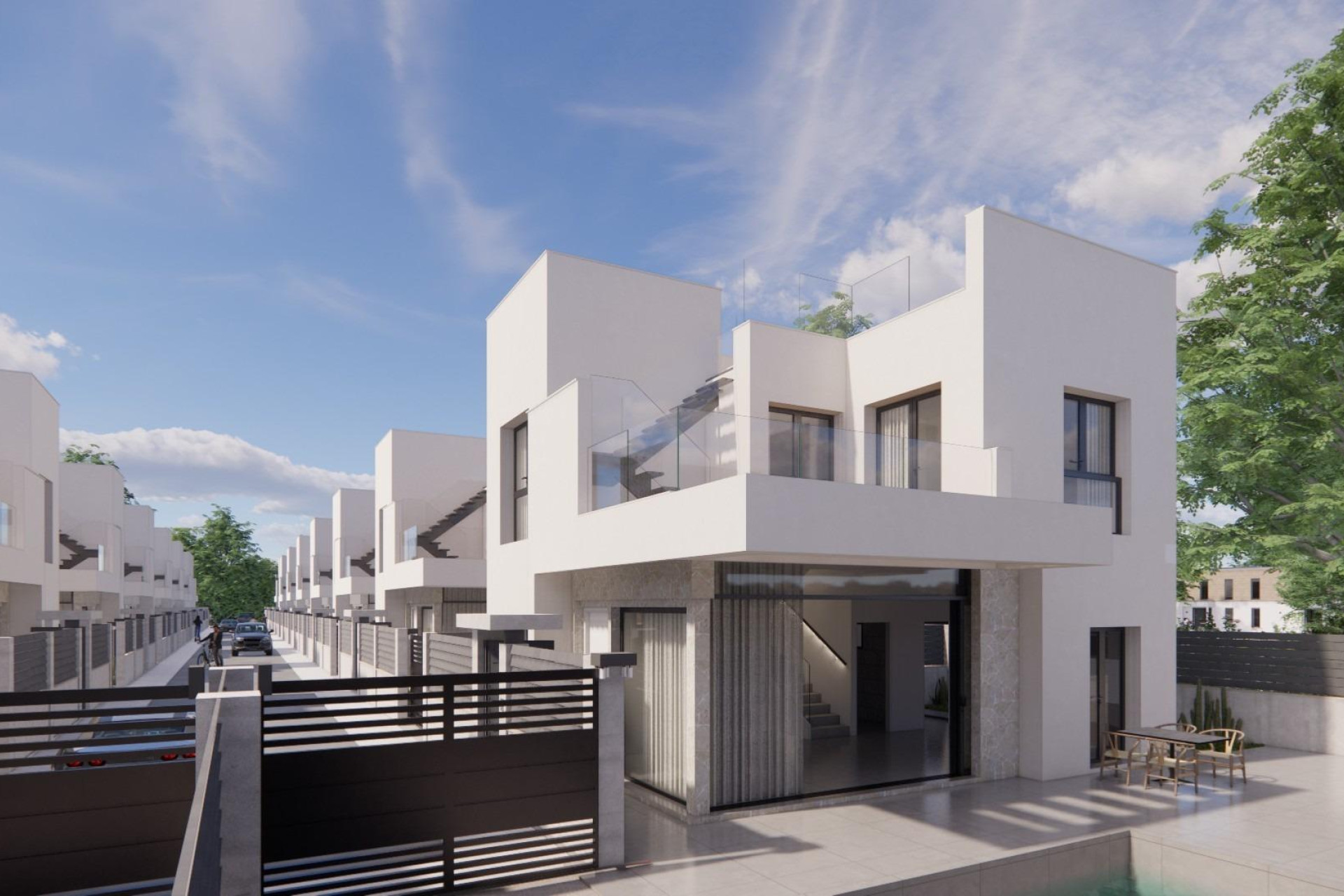 Nieuwbouw woningen - 3. Halfvrijstaand huis - Los Montesinos - Costa Blanca Zuid