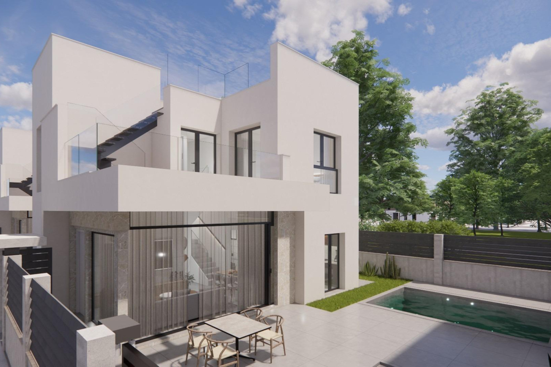 Nieuwbouw woningen - 3. Halfvrijstaand huis - Los Montesinos - Costa Blanca Zuid