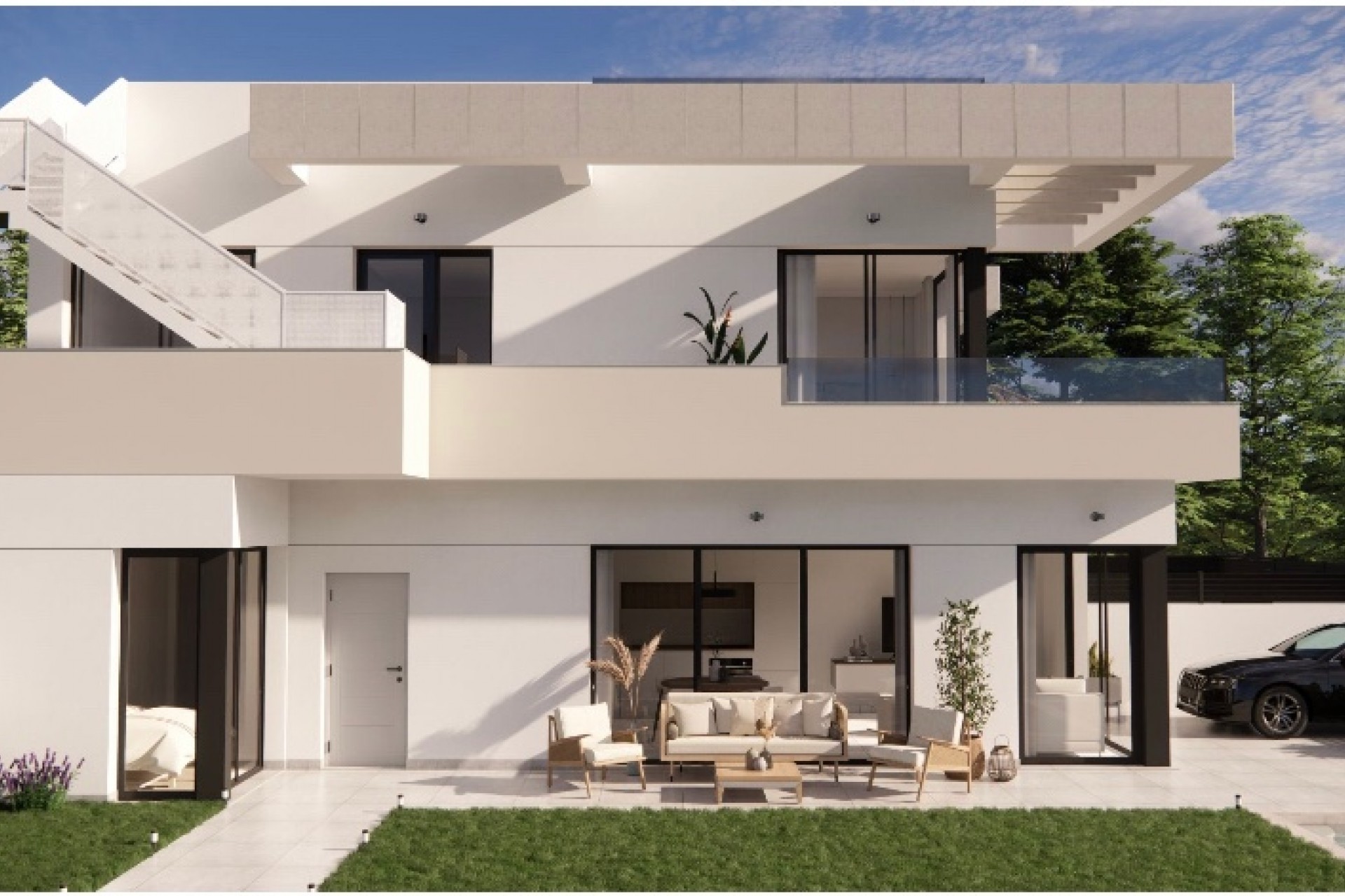 Nieuwbouw woningen - 3. Halfvrijstaand huis - Los Montesinos - Costa Blanca Zuid