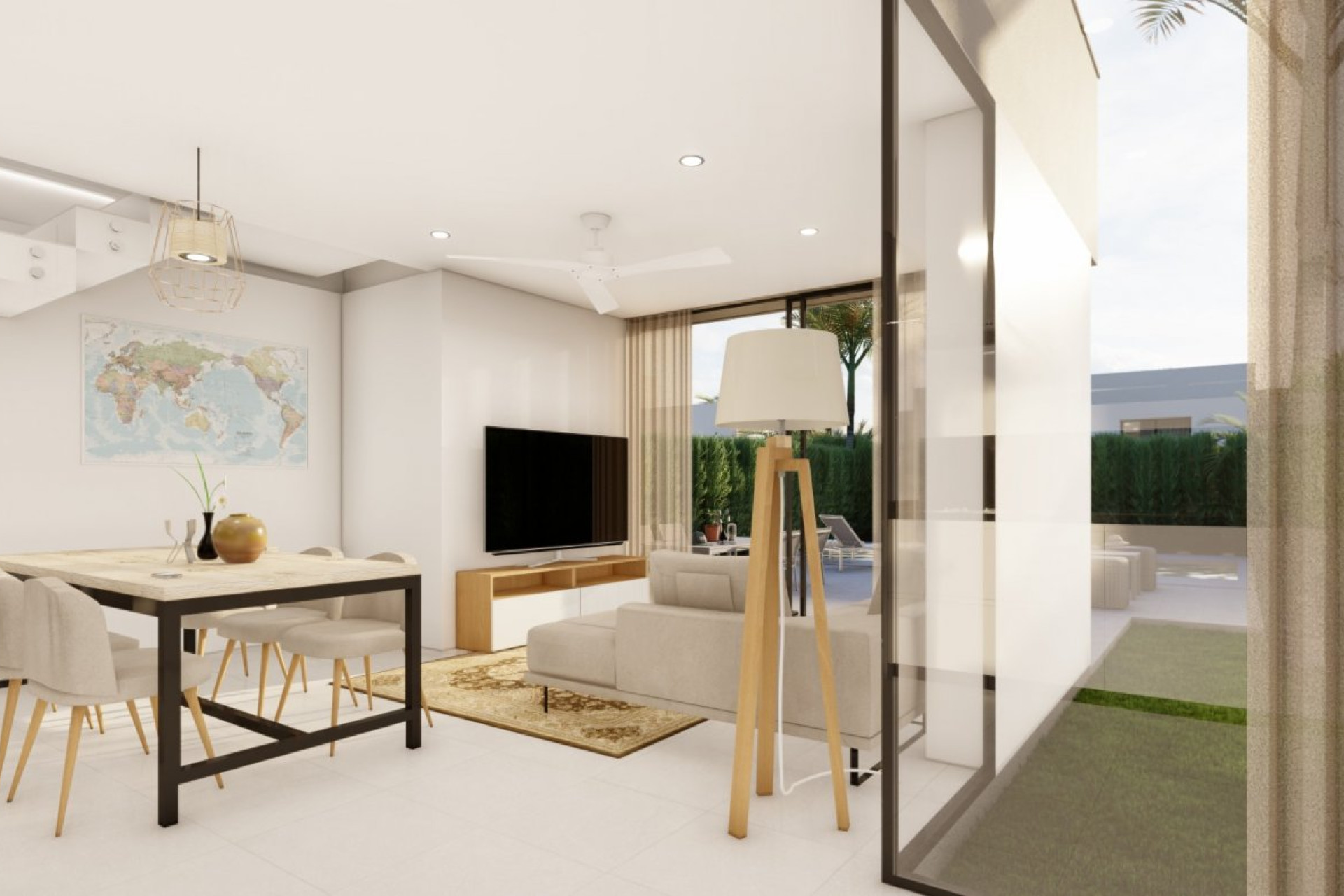 Nieuwbouw woningen - 3. Halfvrijstaand huis - Los Urrutias - Costa Calida