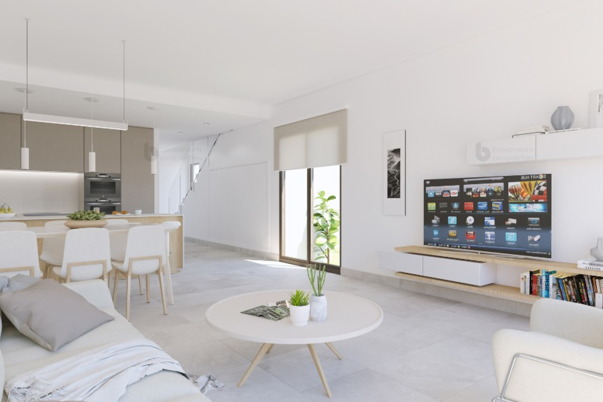 Nieuwbouw woningen - 3. Halfvrijstaand huis - Mil Palmeras - Costa Blanca Zuid