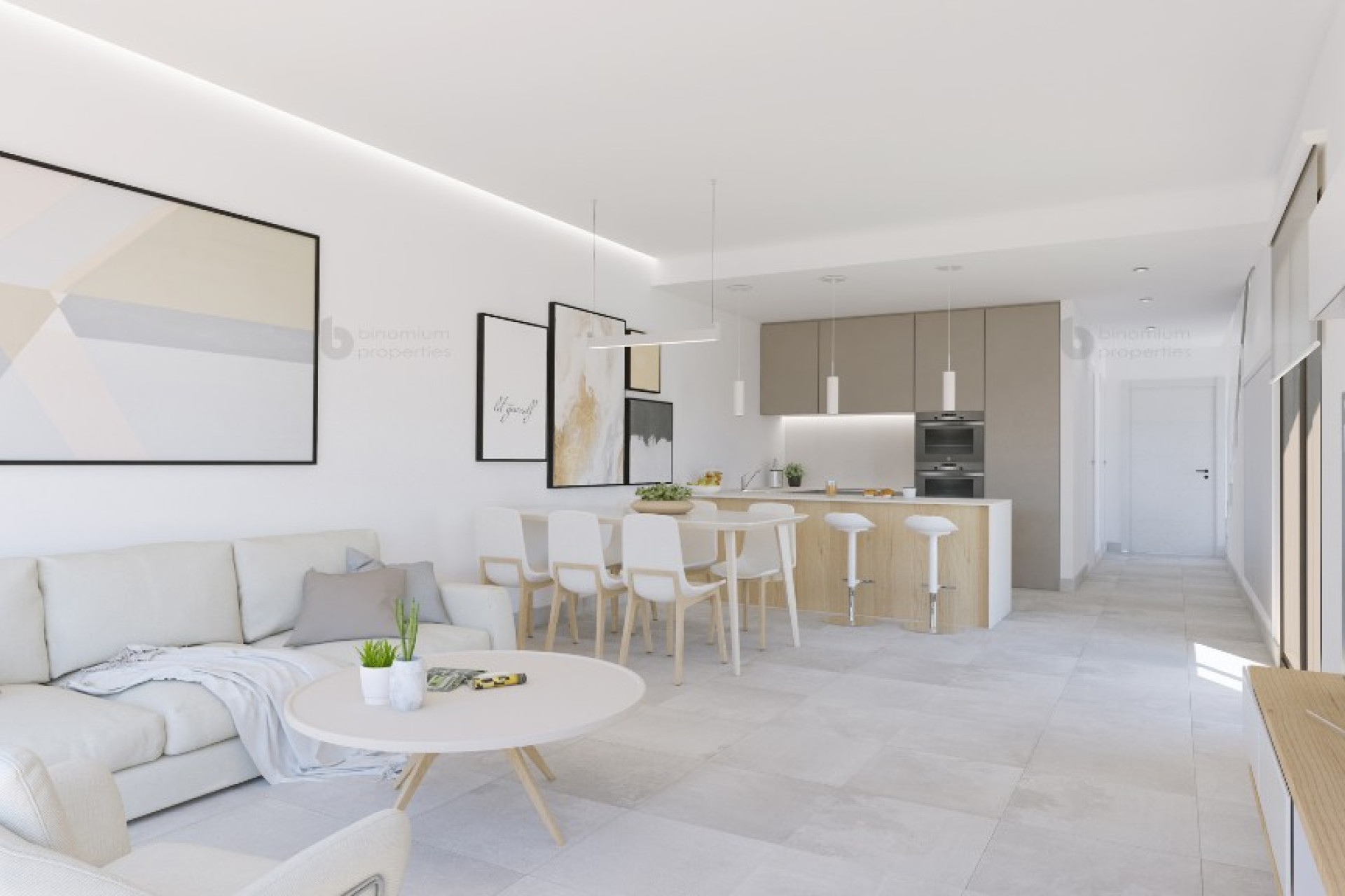 Nieuwbouw woningen - 3. Halfvrijstaand huis - Mil Palmeras - Costa Blanca Zuid