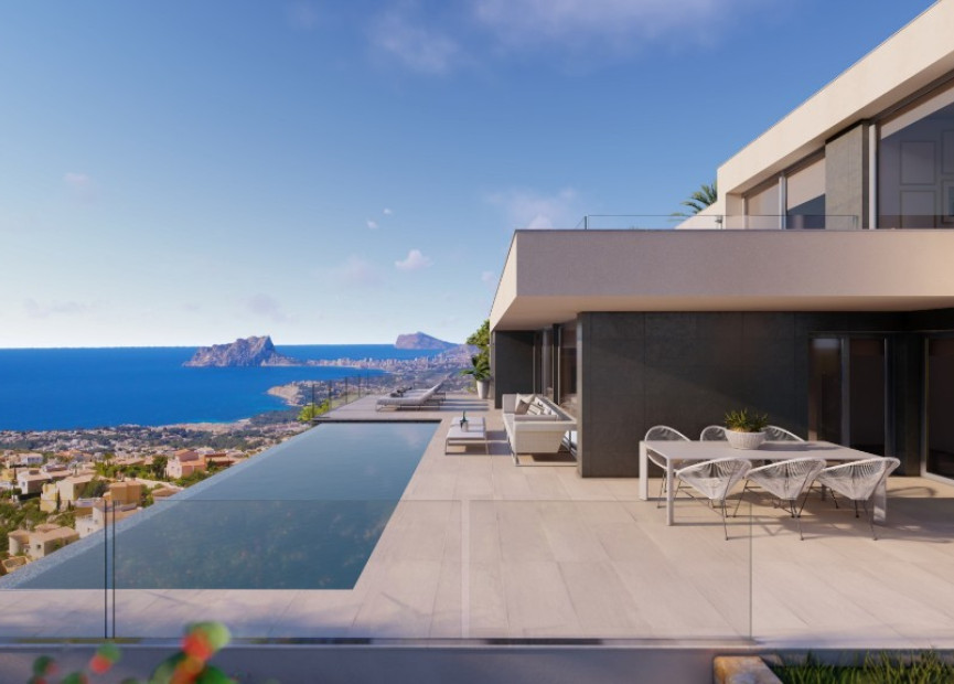 Nieuwbouw woningen - 3. Halfvrijstaand huis - Moraira - Costa Blanca Noord
