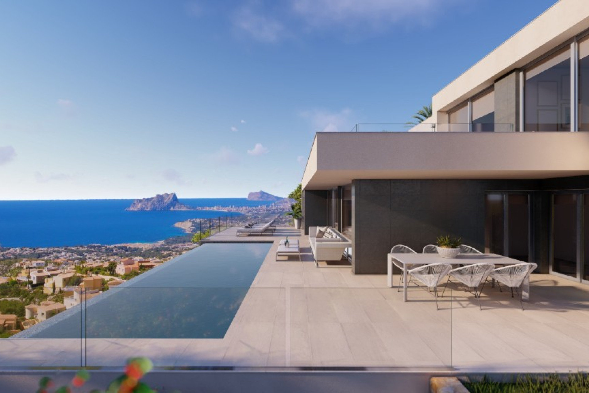 Nieuwbouw woningen - 3. Halfvrijstaand huis - Moraira - Costa Blanca Noord