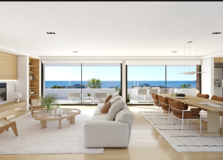 Nieuwbouw woningen - 3. Halfvrijstaand huis - Moraira - Costa Blanca Noord