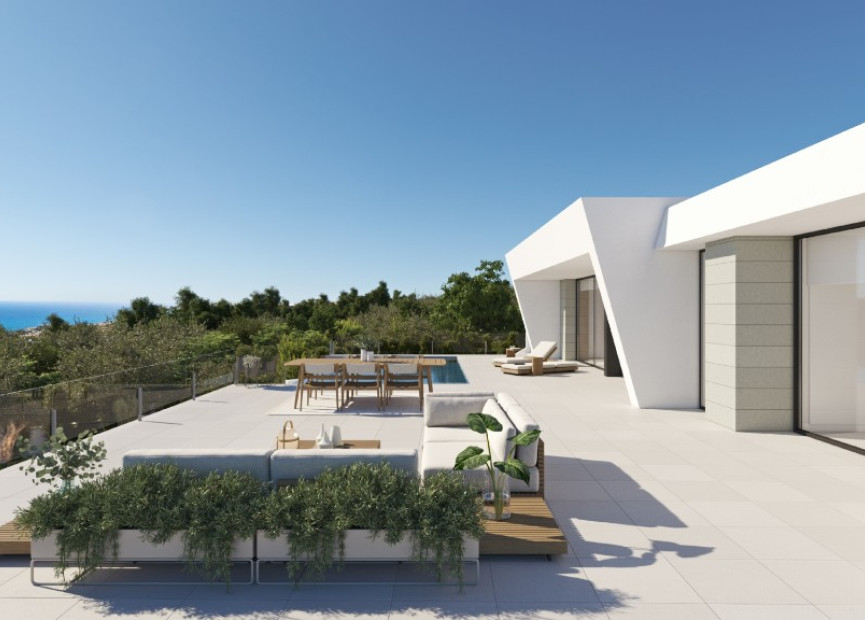 Nieuwbouw woningen - 3. Halfvrijstaand huis - Moraira - Costa Blanca Noord