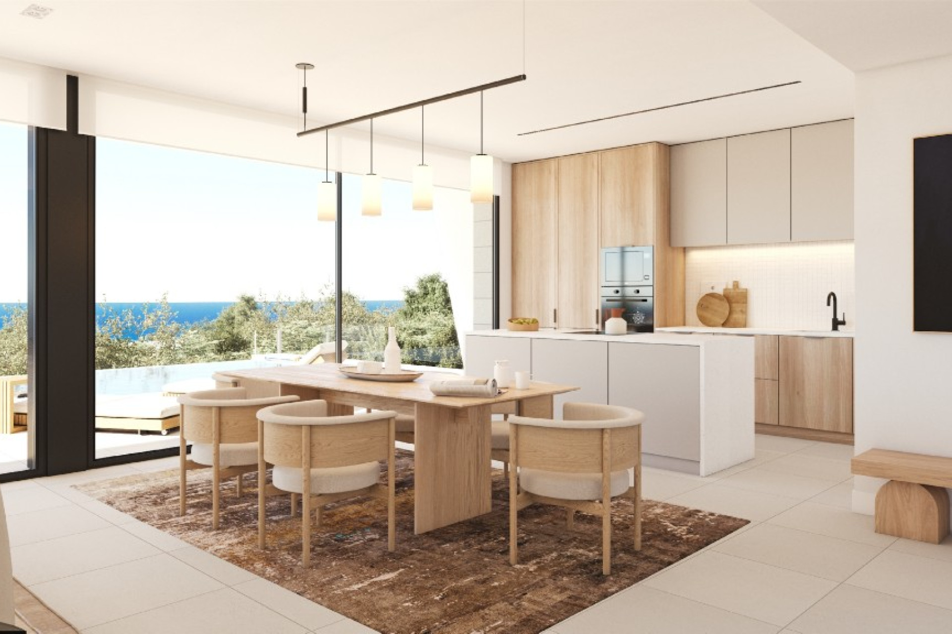 Nieuwbouw woningen - 3. Halfvrijstaand huis - Moraira - Costa Blanca Noord