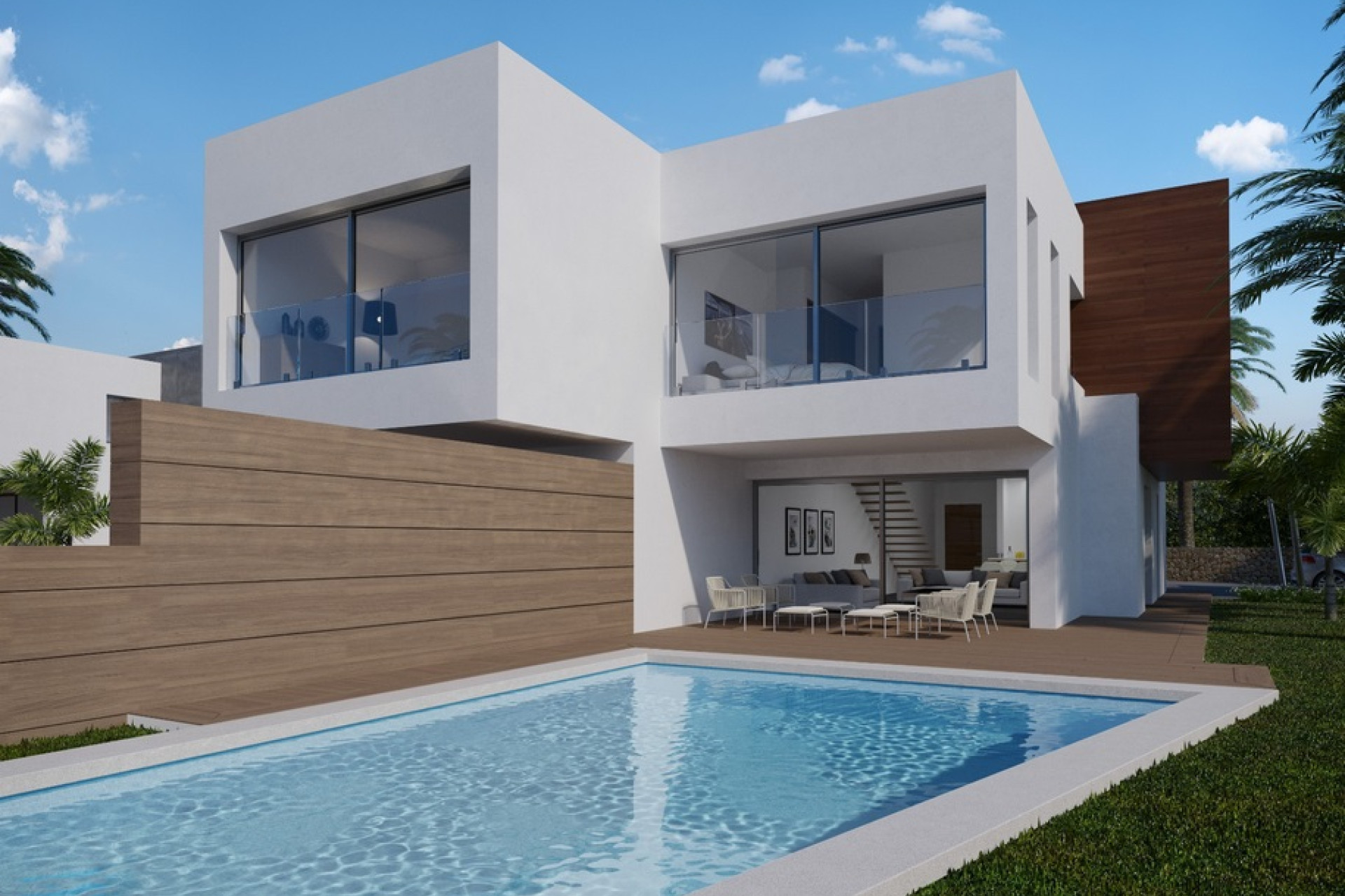 Nieuwbouw woningen - 3. Halfvrijstaand huis - Moraira - Costa Blanca Noord