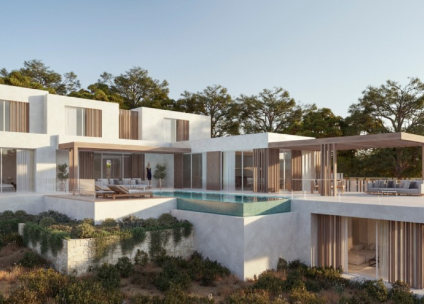 Nieuwbouw woningen - 3. Halfvrijstaand huis - Moraira - Costa Blanca Noord