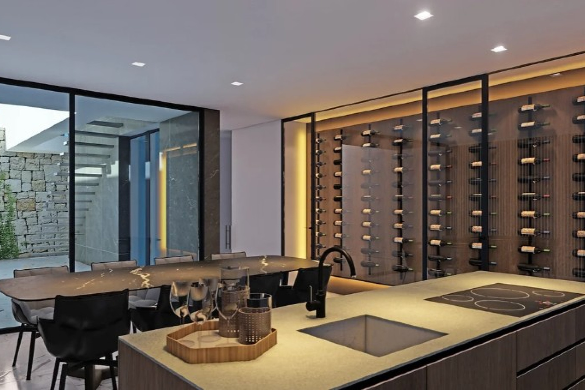 Nieuwbouw woningen - 3. Halfvrijstaand huis - Moraira - Costa Blanca Noord