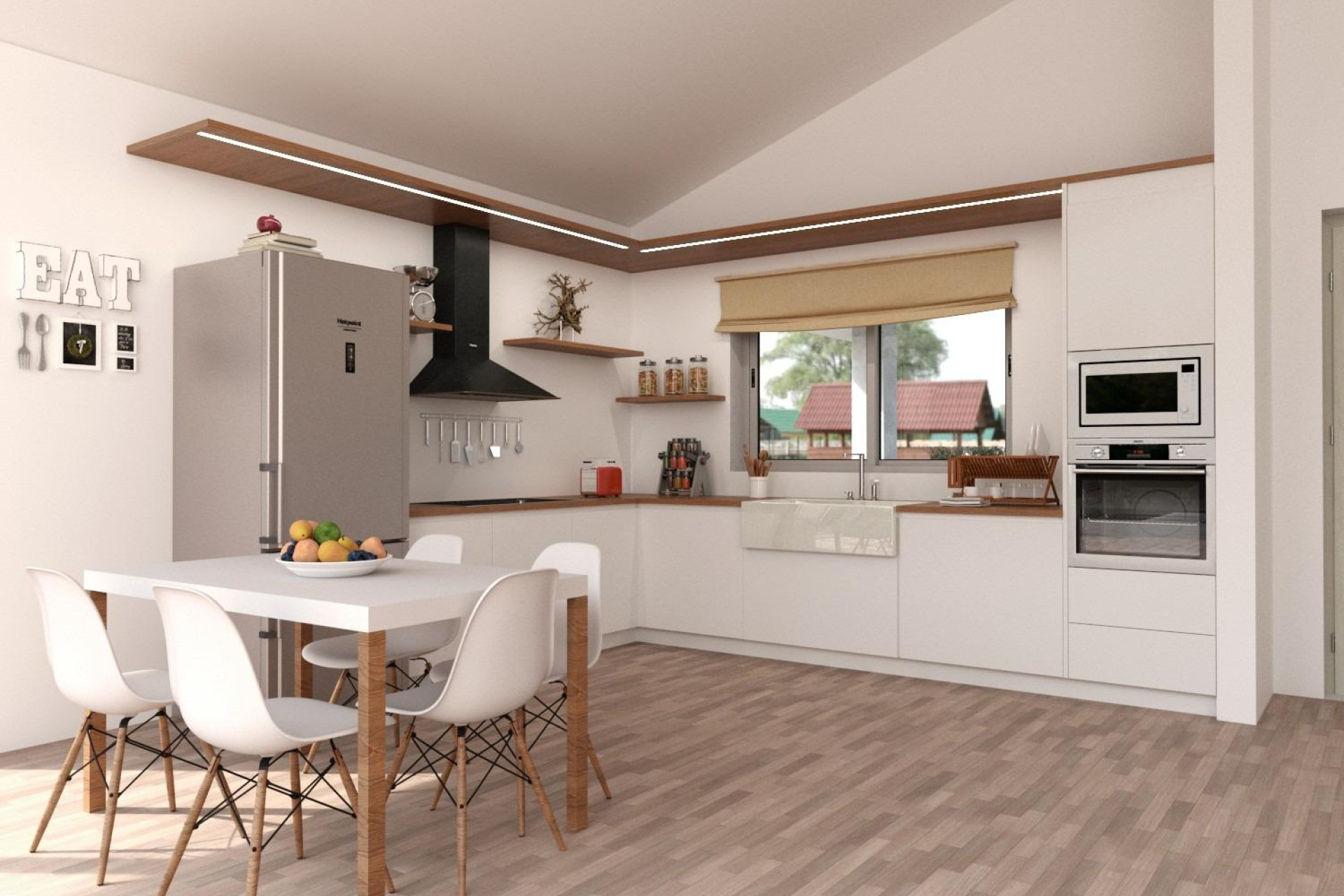 Nieuwbouw woningen - 3. Halfvrijstaand huis - Moratalla - Costa Calida