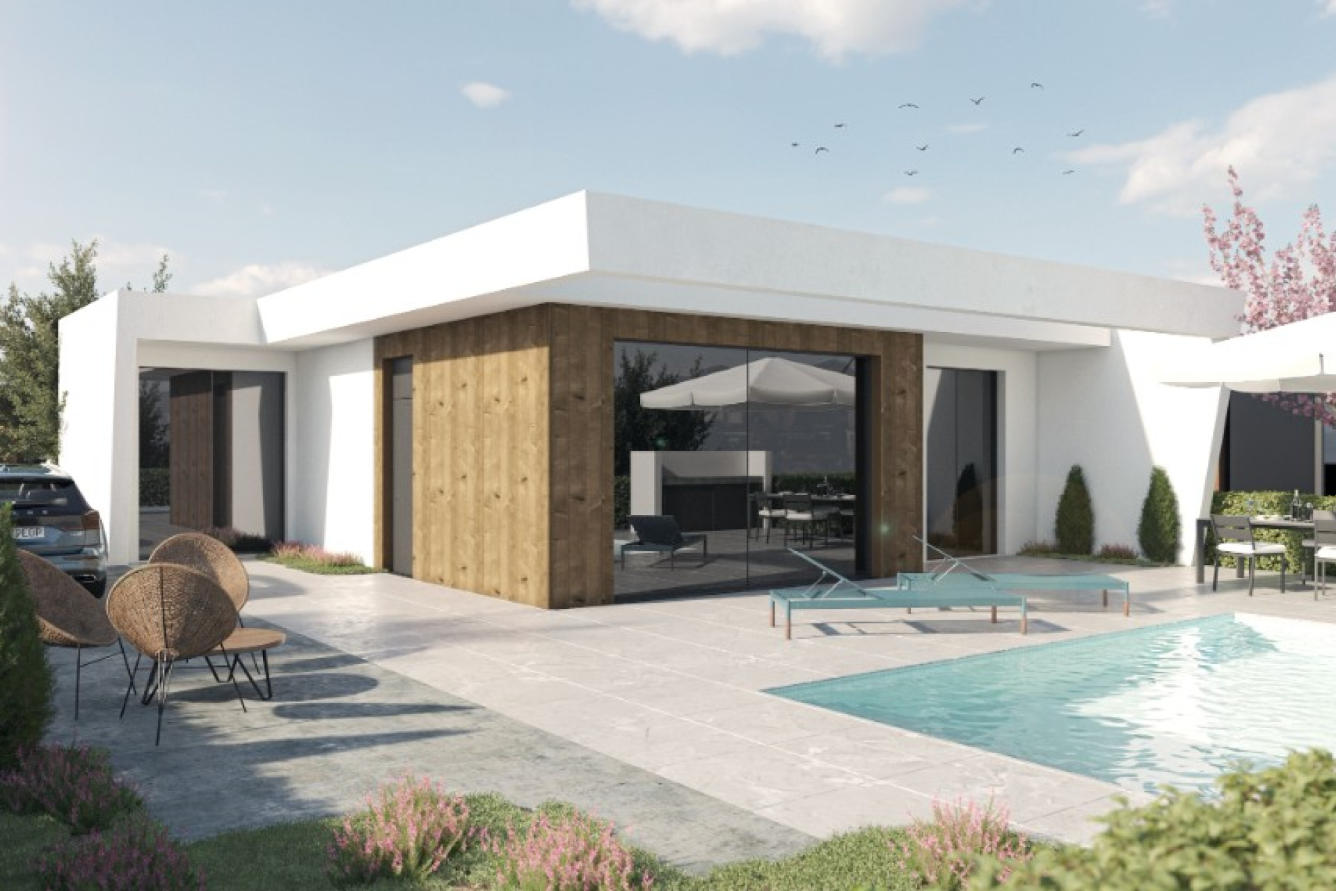 Nieuwbouw woningen - 3. Halfvrijstaand huis - Murcia - Costa Calida