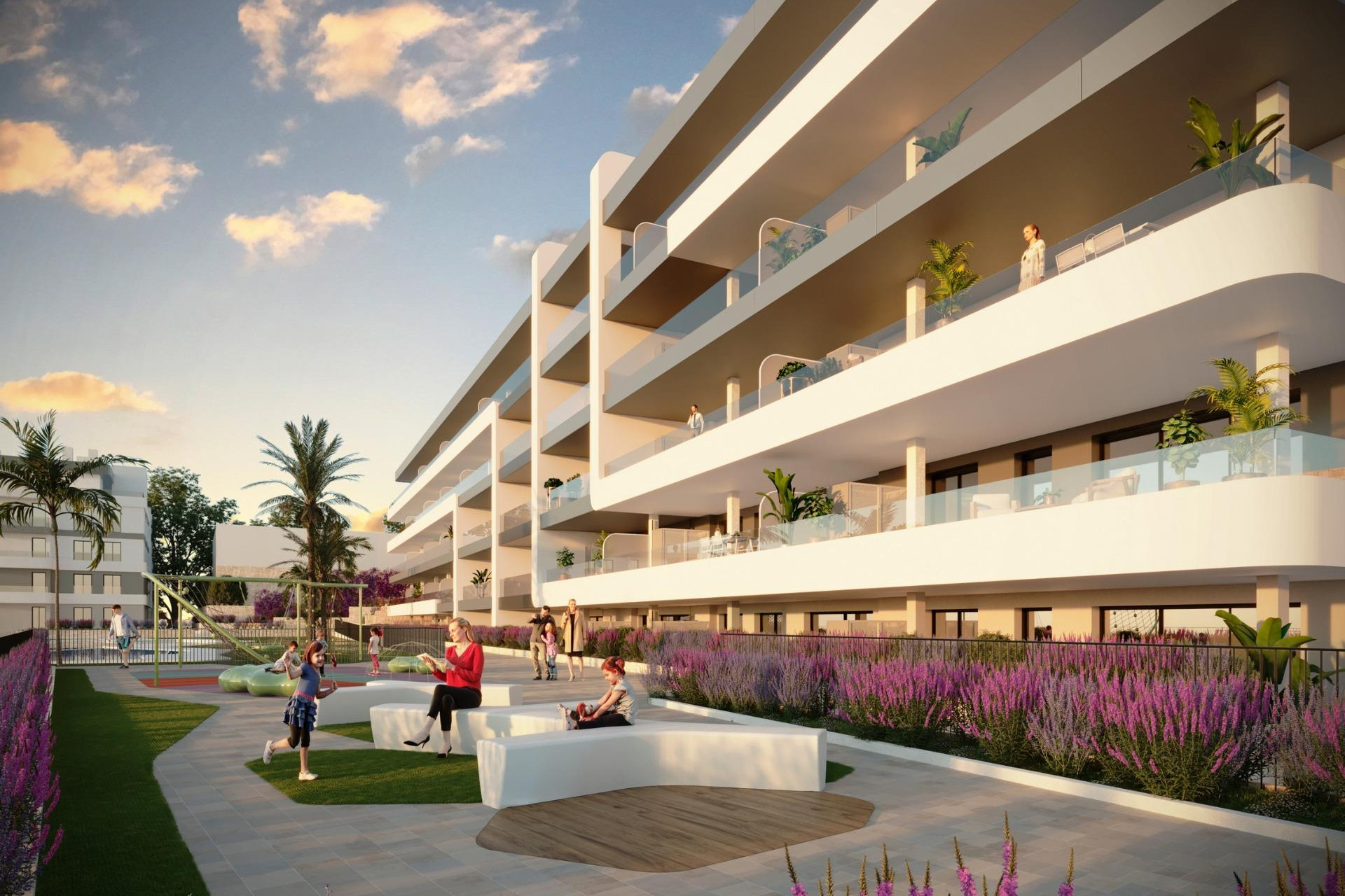 Nieuwbouw woningen - 3. Halfvrijstaand huis - Mutxamel - Costa Blanca Noord
