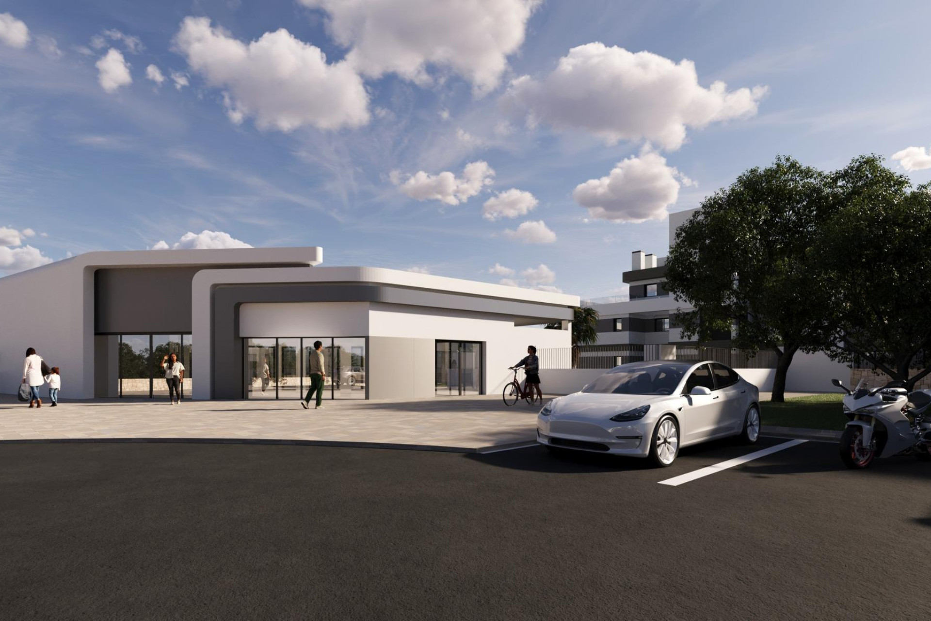 Nieuwbouw woningen - 3. Halfvrijstaand huis - Mutxamel - Costa Blanca Noord