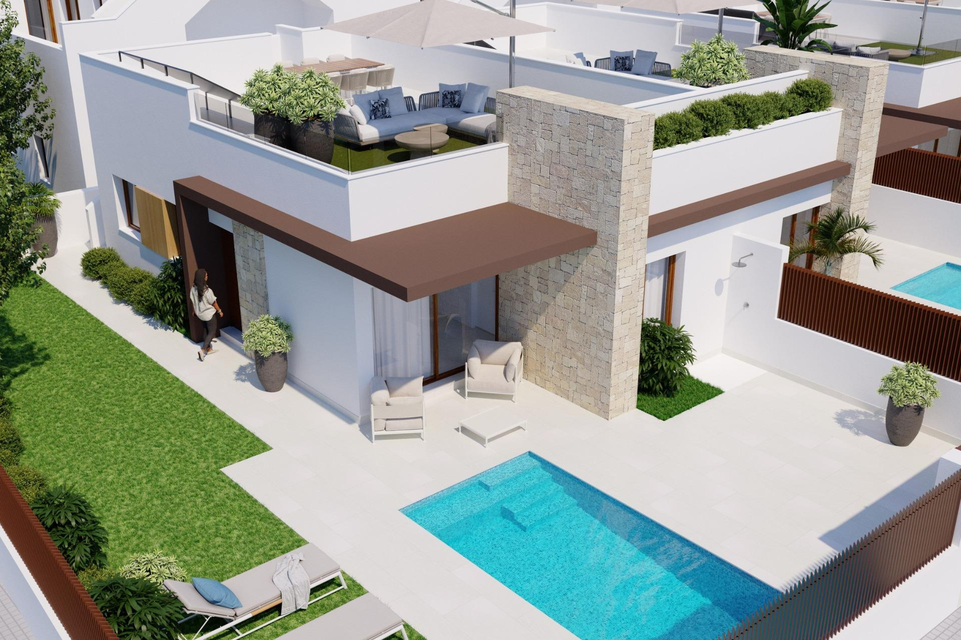 Nieuwbouw woningen - 3. Halfvrijstaand huis - Orihuela - Costa Blanca Zuid