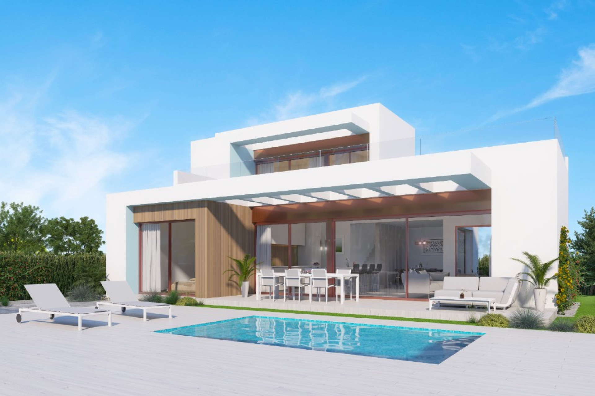 Nieuwbouw woningen - 3. Halfvrijstaand huis - Orihuela - Costa Blanca Zuid