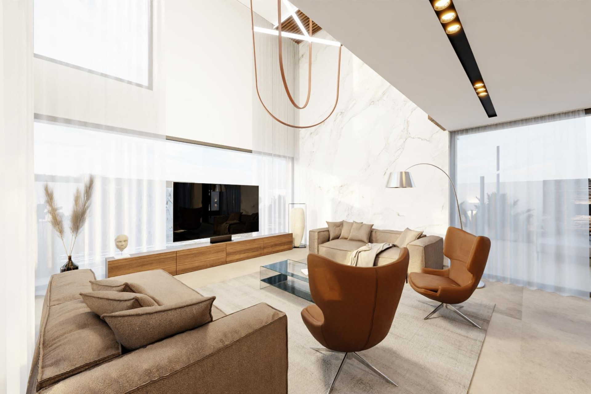 Nieuwbouw woningen - 3. Halfvrijstaand huis - Orihuela Costa - Costa Blanca Zuid