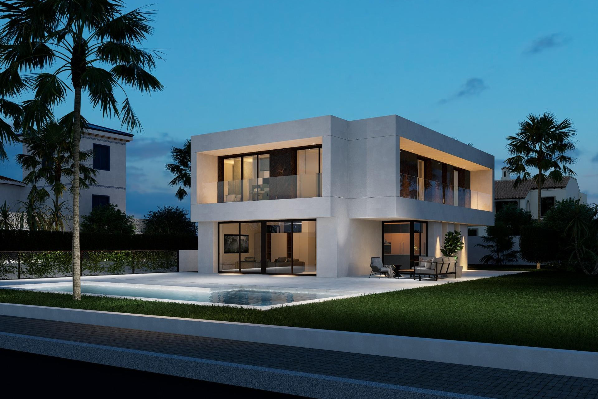 Nieuwbouw woningen - 3. Halfvrijstaand huis - Orihuela Costa - Costa Blanca Zuid