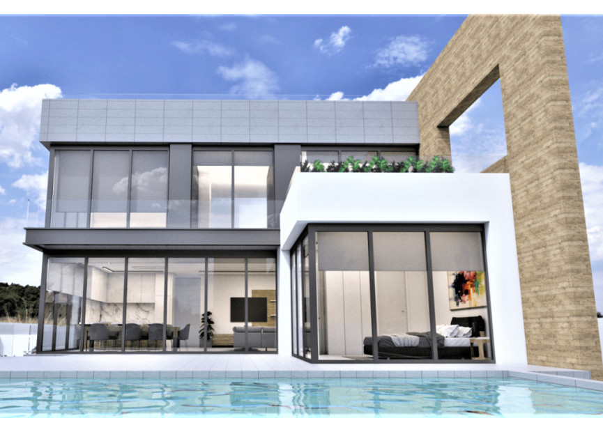 Nieuwbouw woningen - 3. Halfvrijstaand huis - Orihuela Costa - Costa Blanca Zuid