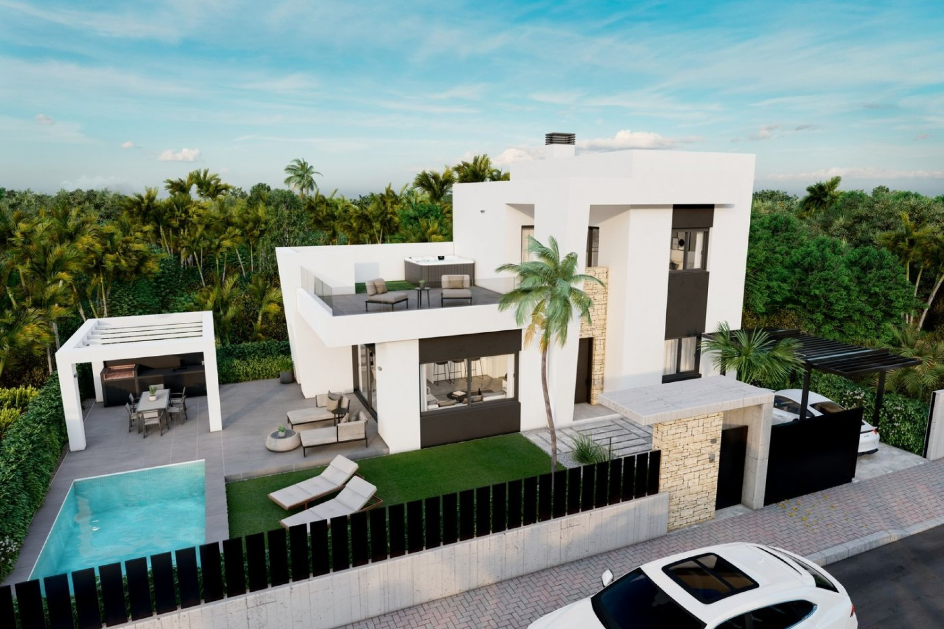 Nieuwbouw woningen - 3. Halfvrijstaand huis - Orihuela Costa - Costa Blanca Zuid
