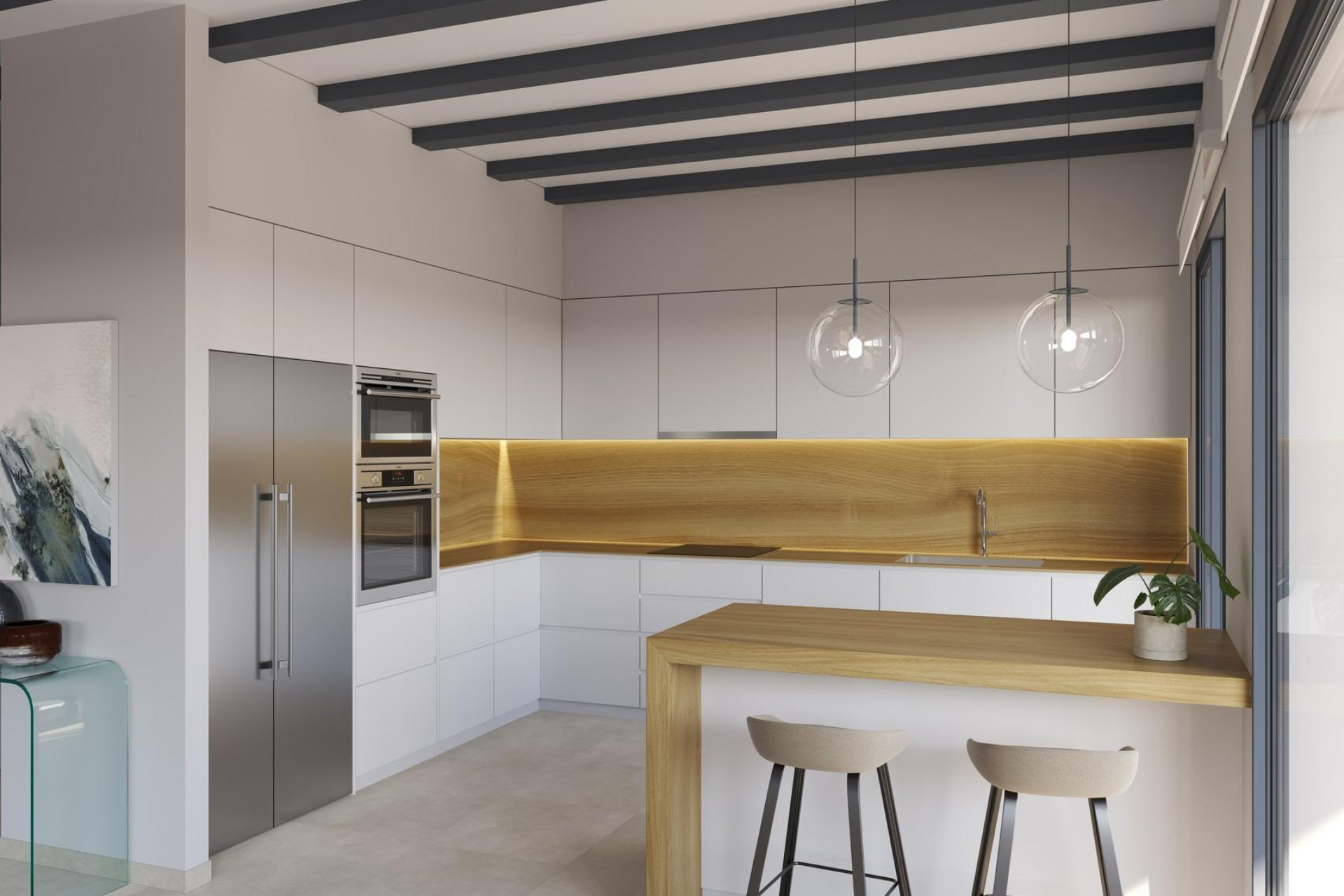 Nieuwbouw woningen - 3. Halfvrijstaand huis - Penàguila - Costa Blanca Noord