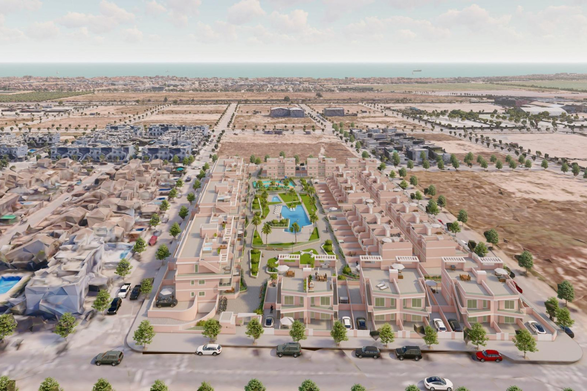 Nieuwbouw woningen - 3. Halfvrijstaand huis - Pilar de la Horadada - Costa Blanca Zuid