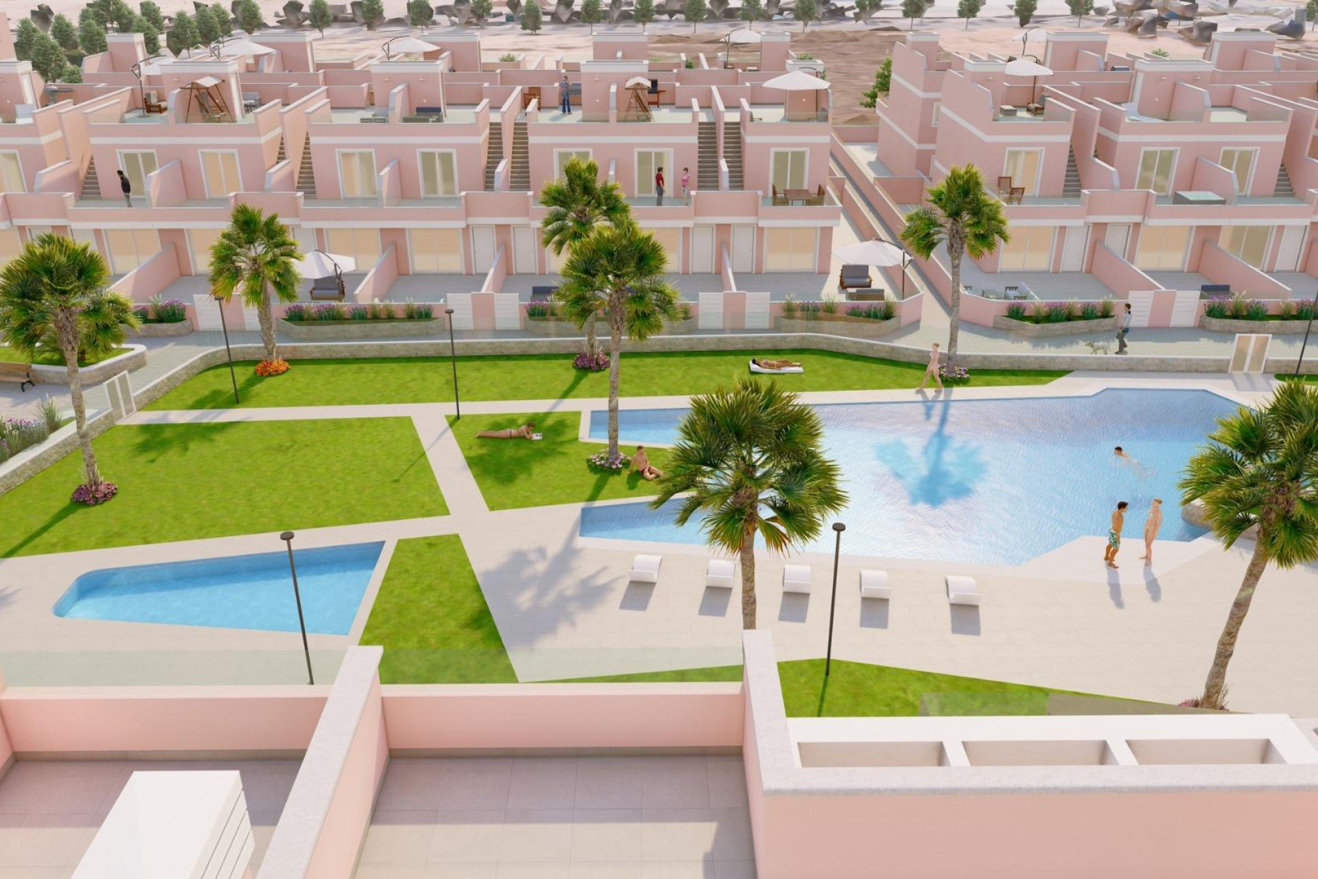 Nieuwbouw woningen - 3. Halfvrijstaand huis - Pilar de la Horadada - Costa Blanca Zuid