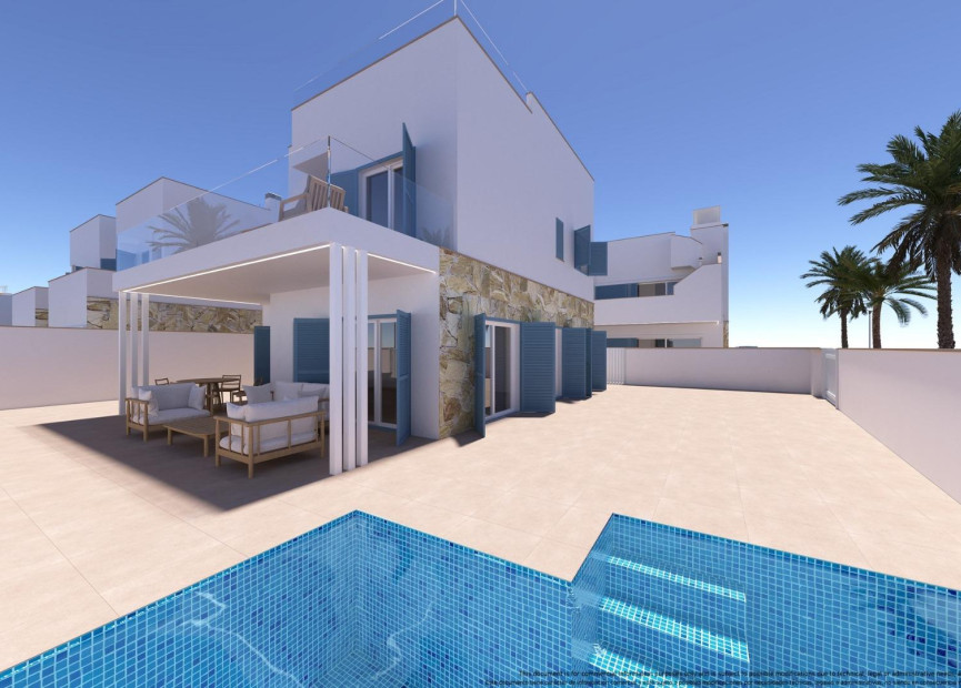 Nieuwbouw woningen - 3. Halfvrijstaand huis - Pilar de la Horadada - Costa Blanca Zuid