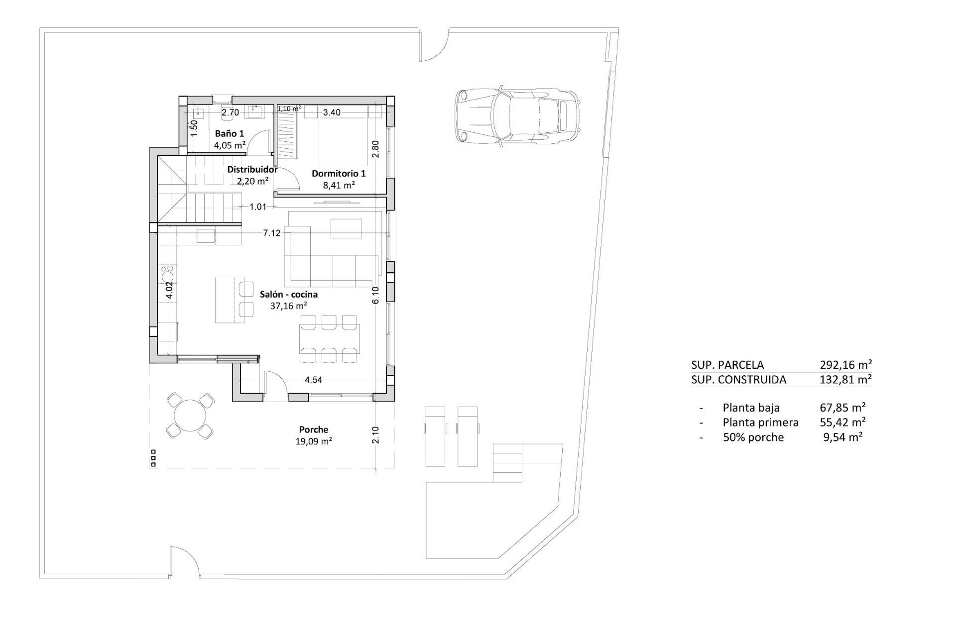 Nieuwbouw woningen - 3. Halfvrijstaand huis - Pilar de la Horadada - Costa Blanca Zuid