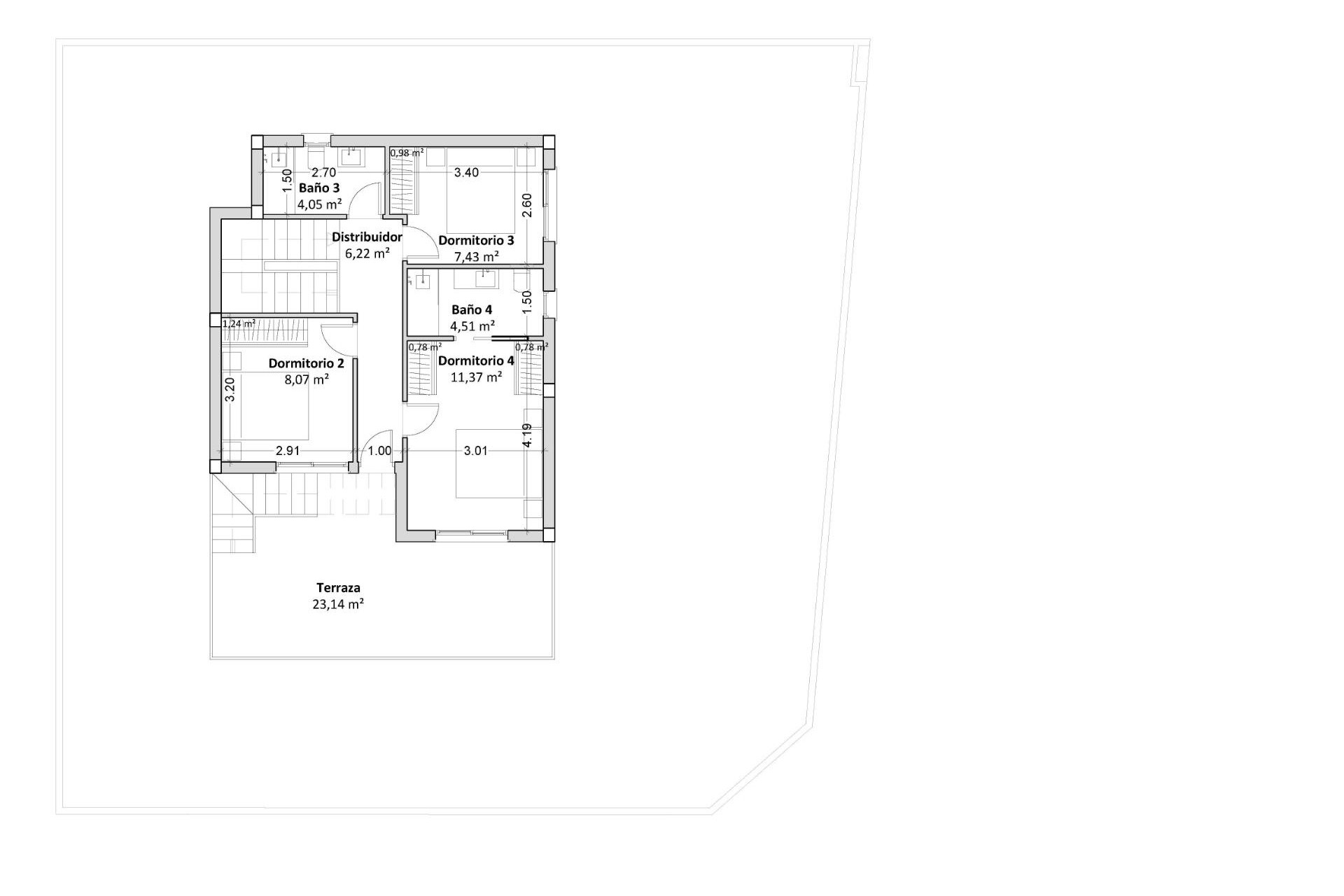 Nieuwbouw woningen - 3. Halfvrijstaand huis - Pilar de la Horadada - Costa Blanca Zuid