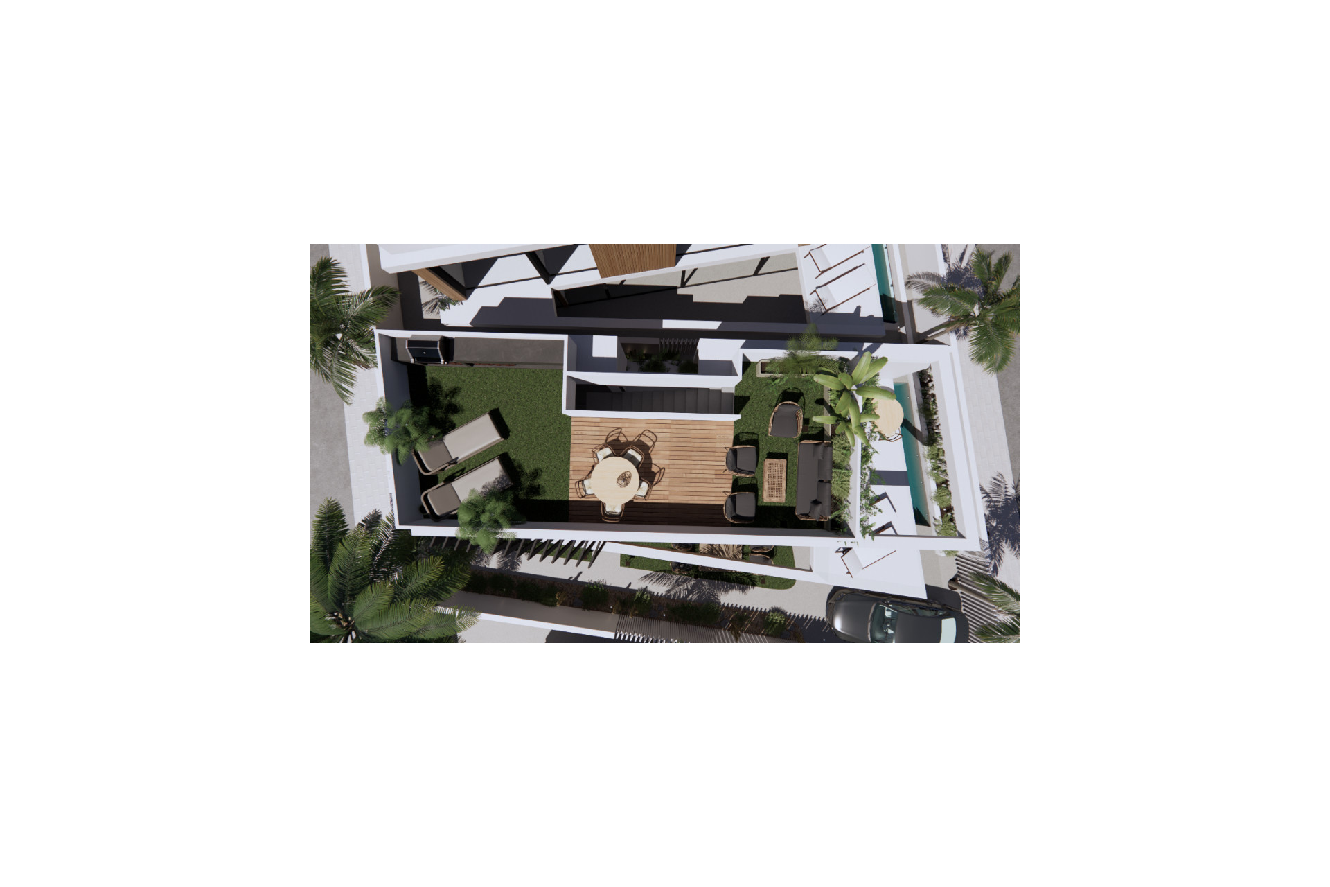 Nieuwbouw woningen - 3. Halfvrijstaand huis - Pilar de la Horadada - Costa Blanca Zuid