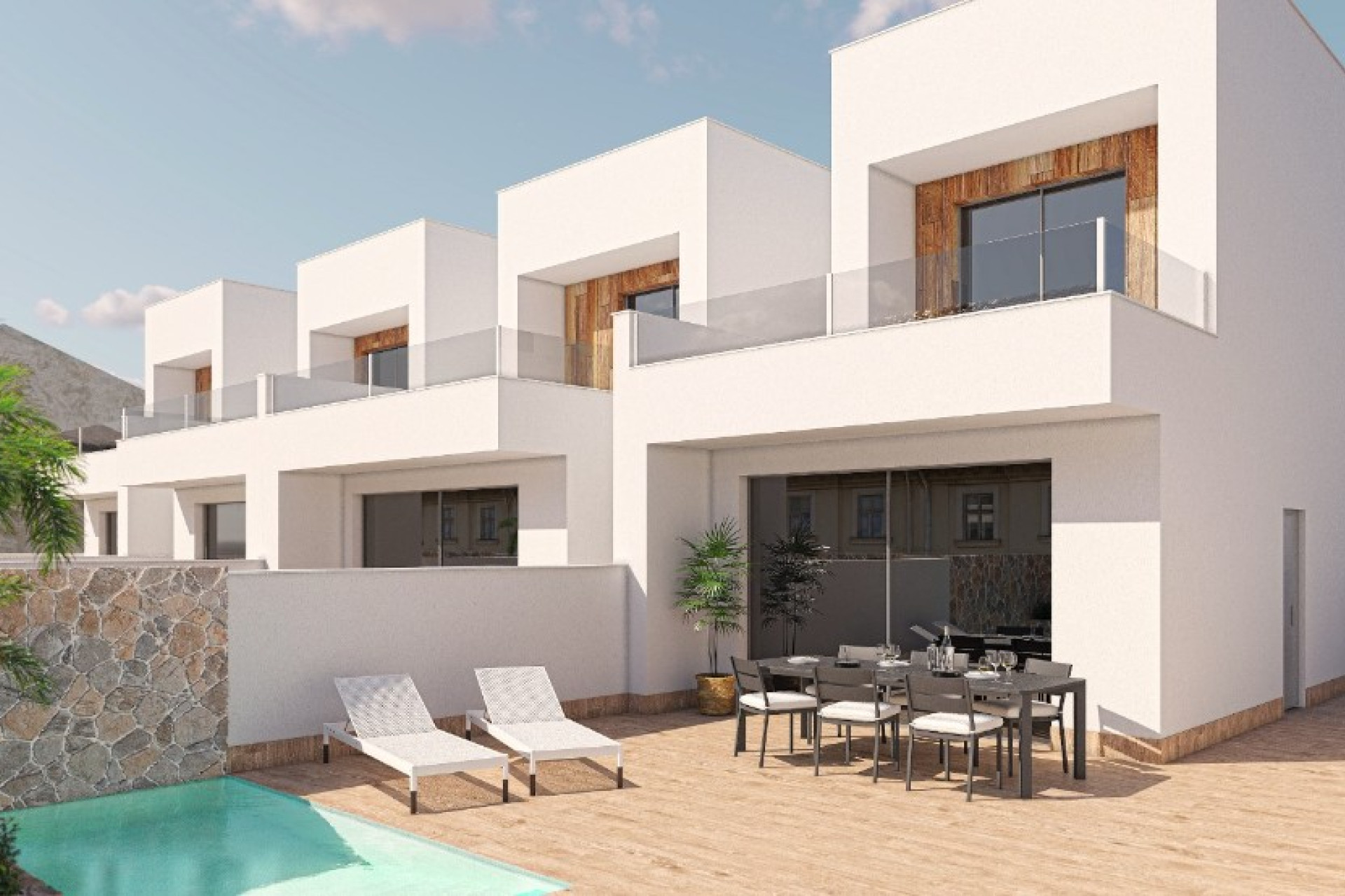 Nieuwbouw woningen - 3. Halfvrijstaand huis - Pilar de la Horadada - Costa Blanca Zuid
