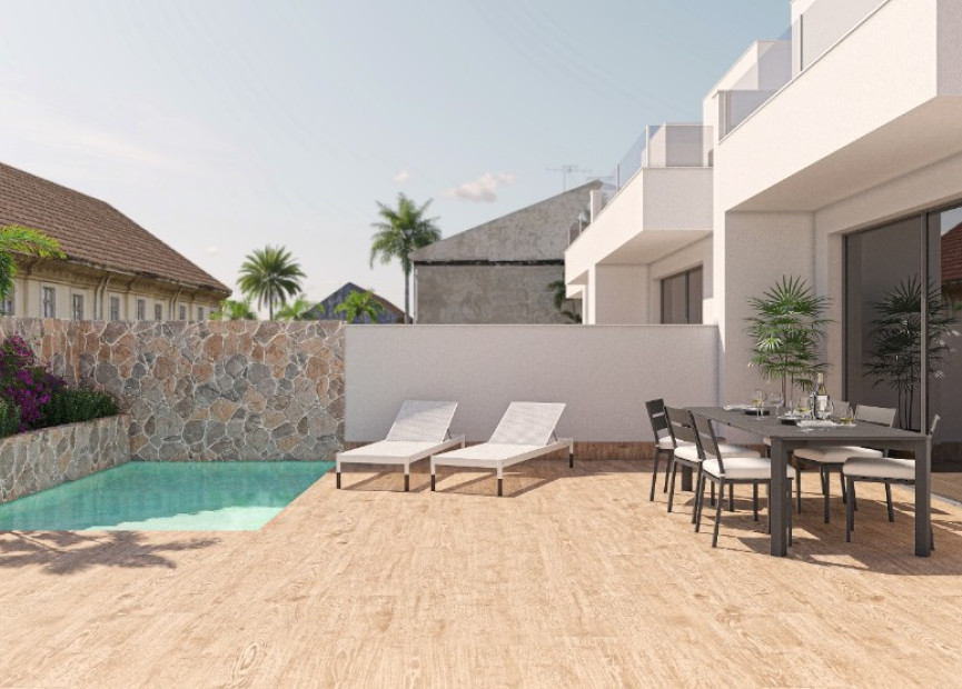Nieuwbouw woningen - 3. Halfvrijstaand huis - Pilar de la Horadada - Costa Blanca Zuid