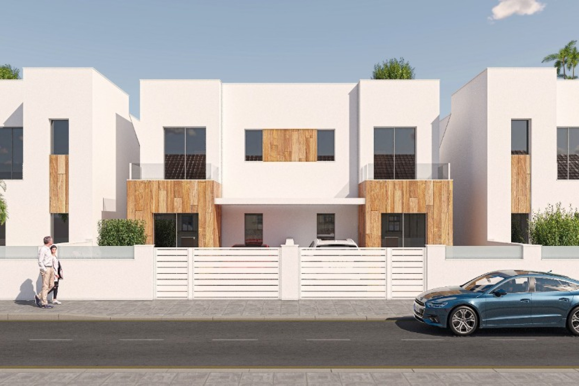 Nieuwbouw woningen - 3. Halfvrijstaand huis - Pilar de la Horadada - Costa Blanca Zuid